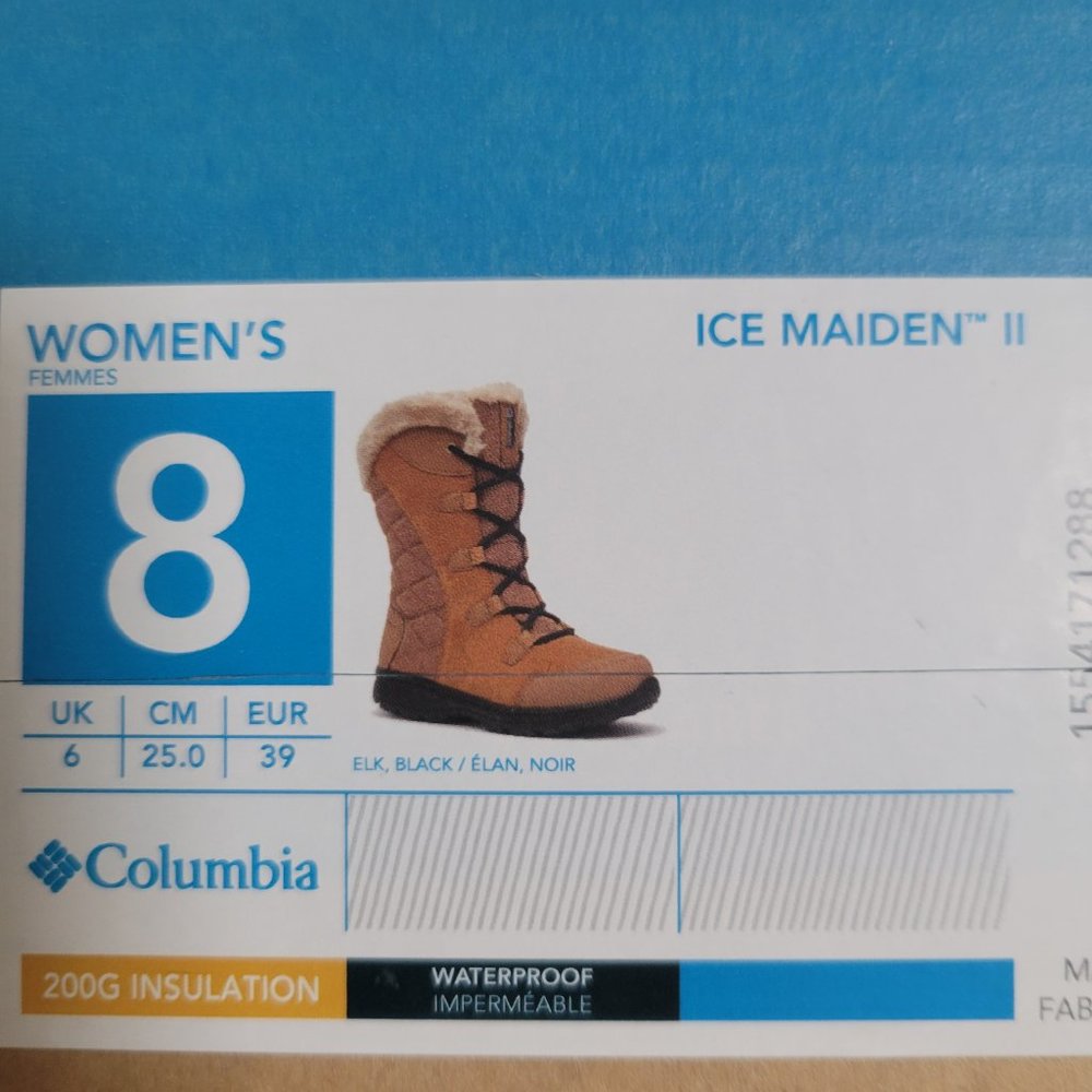 Columbia Women's Ice Maiden II Snow Boot Size 8